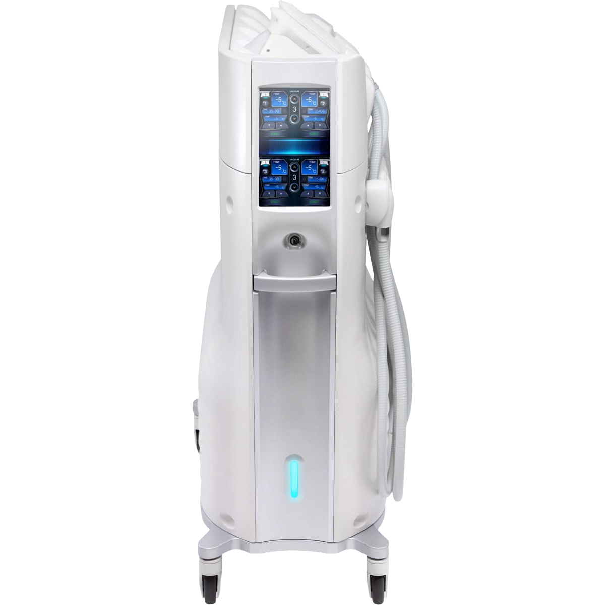 Coolshaping II, schéma applicateurs cryo 360° multi-zones