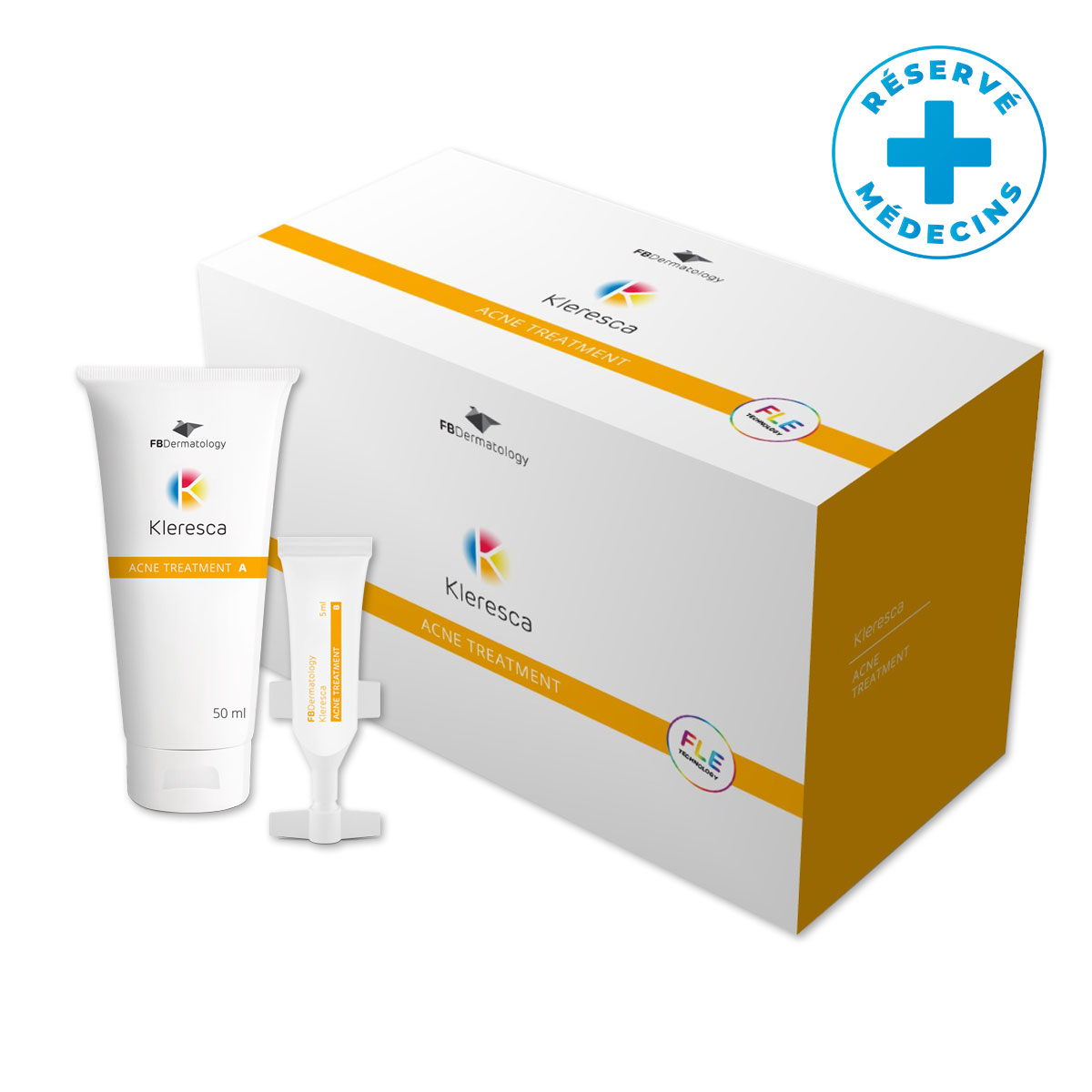 Kleresca Acne Treatment, traitement acné dermatologique FLE Tech