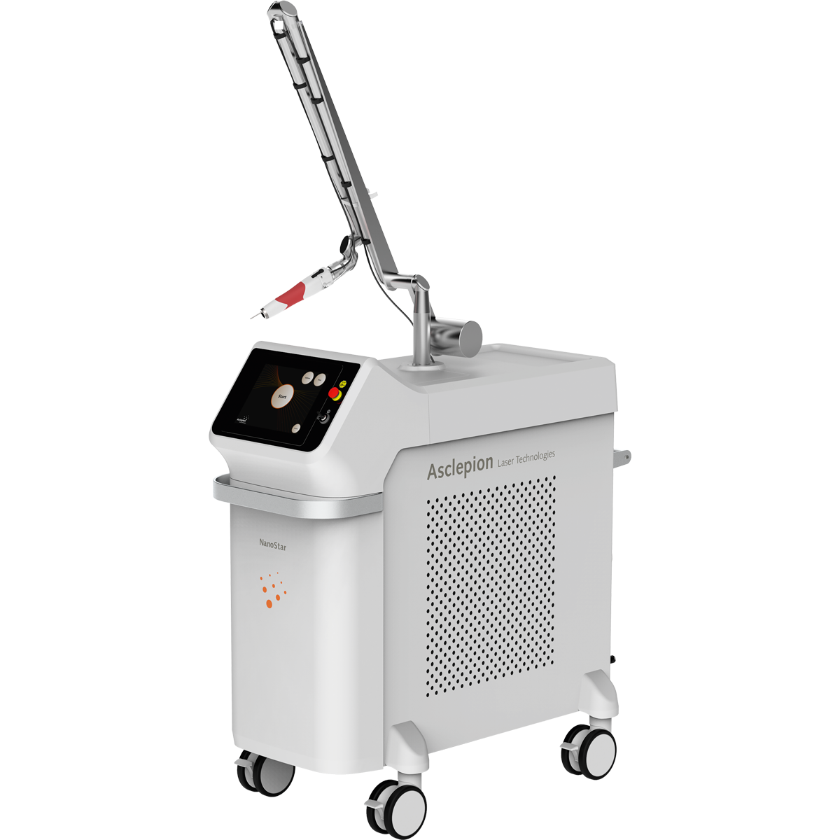 Nanostar, laser nanoseconde Q-switched hybride Rubis + Nd:YAG